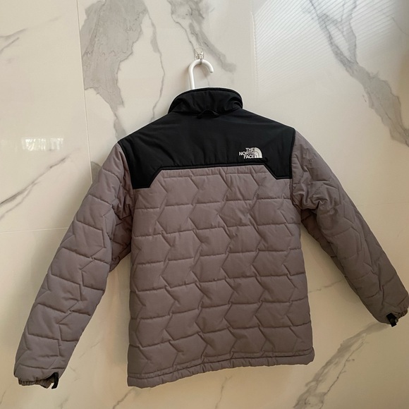 The North Face Gray and Black Snow Jacket - Picture 3 of 3